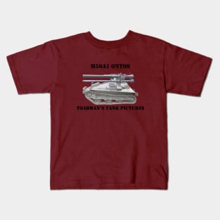 M50A1 Ontos blk-txt-toadman Kids T-Shirt